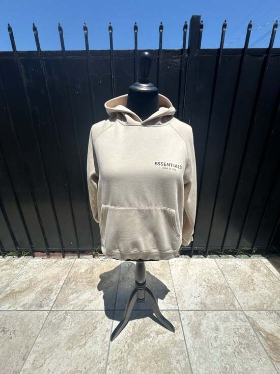 Fear of God Essentials Other - Fear of God Essentials Pullover Hoodie - Beige